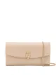 Image 1 of Salvatore Ferragamo Gancini leather clutch