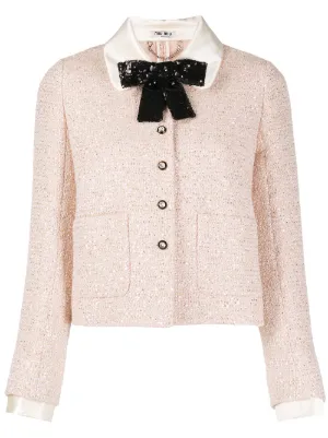 Tweedkavajer från Miu Miu Dam Farfetch Jackor från Miu Miu Dam Farfetch