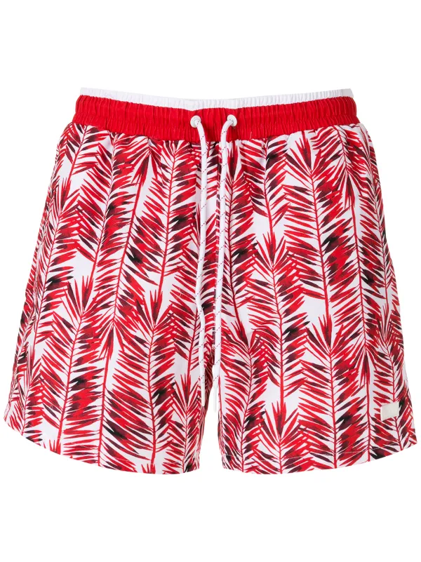 tropical swim shorts