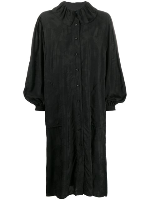 Uma Wang oversized long-sleeve shirt dress