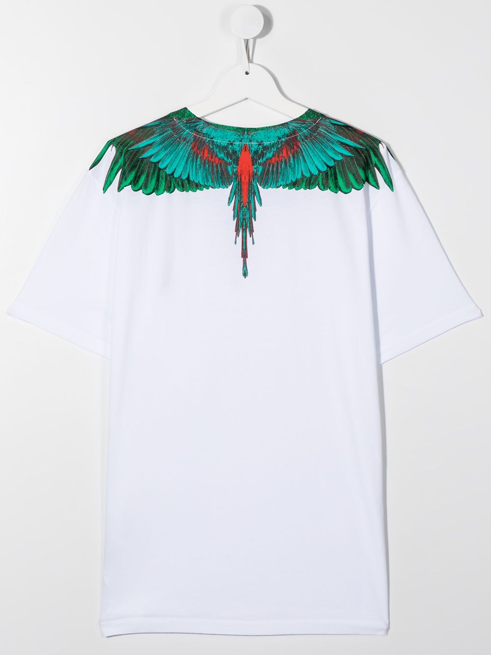 фото Marcelo burlon county of milan kids футболка с принтом wings