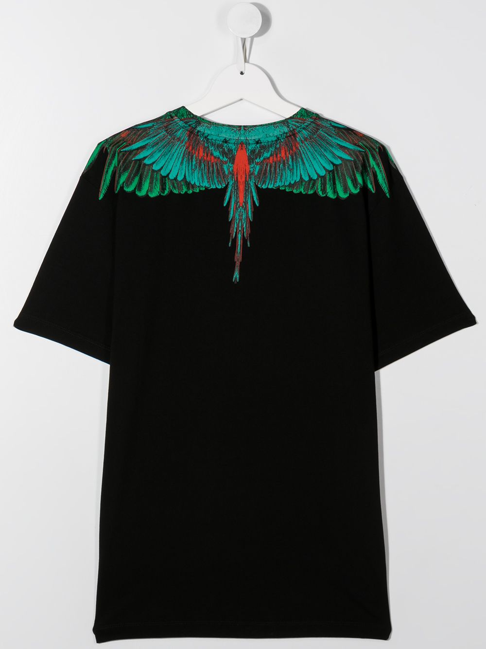 фото Marcelo burlon county of milan kids футболка с принтом wings