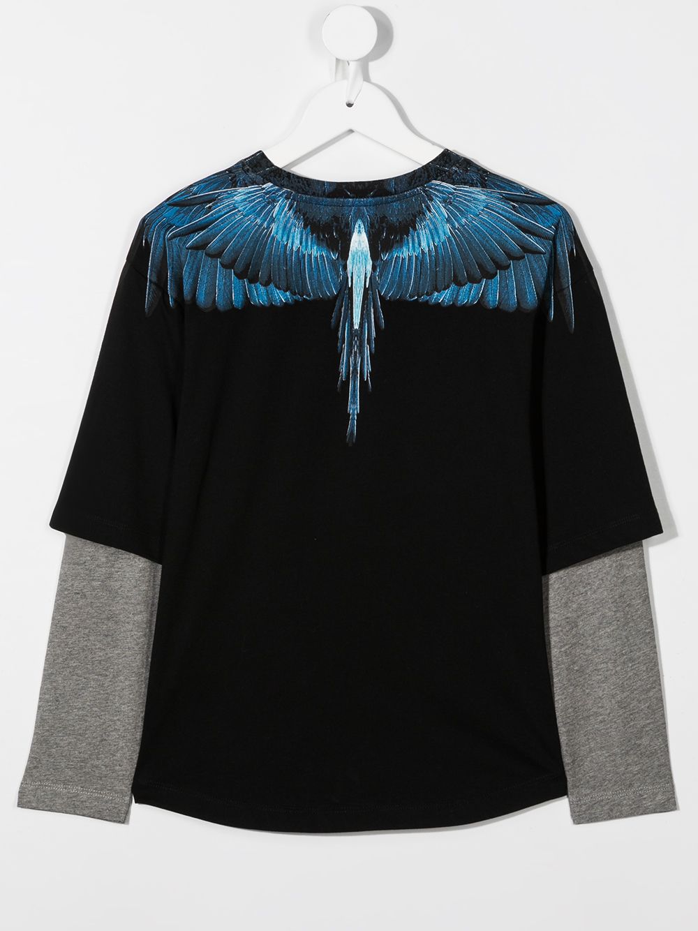 фото Marcelo burlon county of milan kids футболка с принтом wings