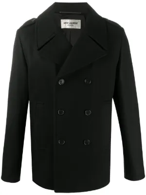 Mens on sale designer peacoat