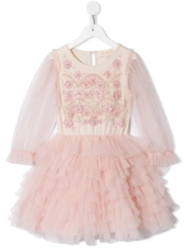 blush tutu dress