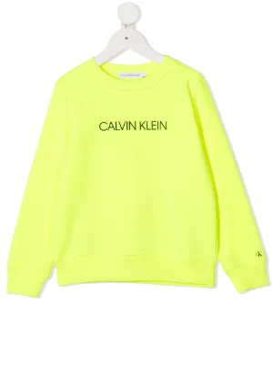 calvin klein letter printed crop top shorts set