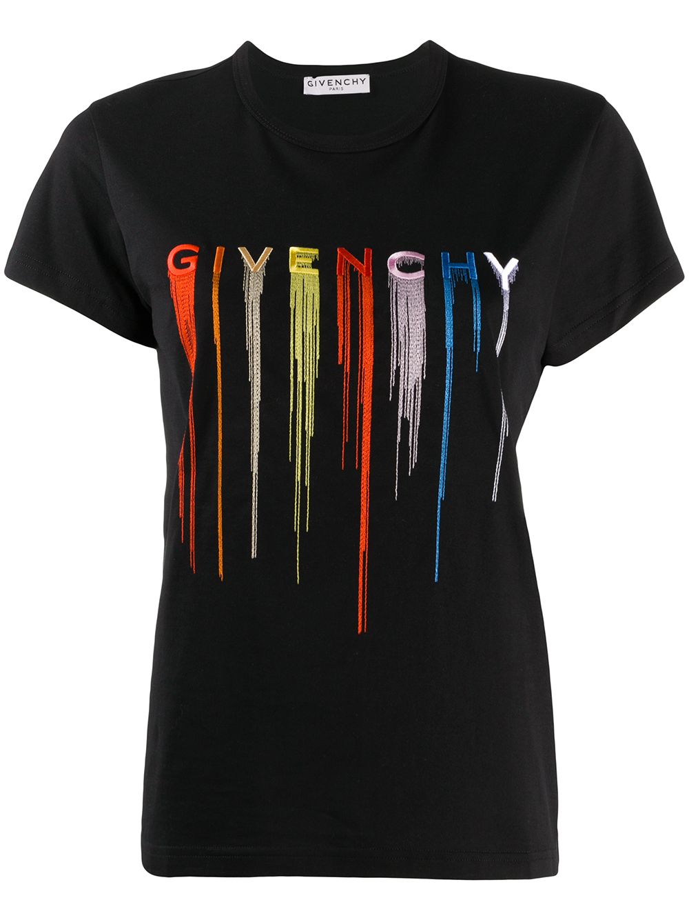 фото Givenchy футболка с вышитым логотипом