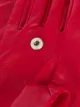 d'heygere snap button leather gloves