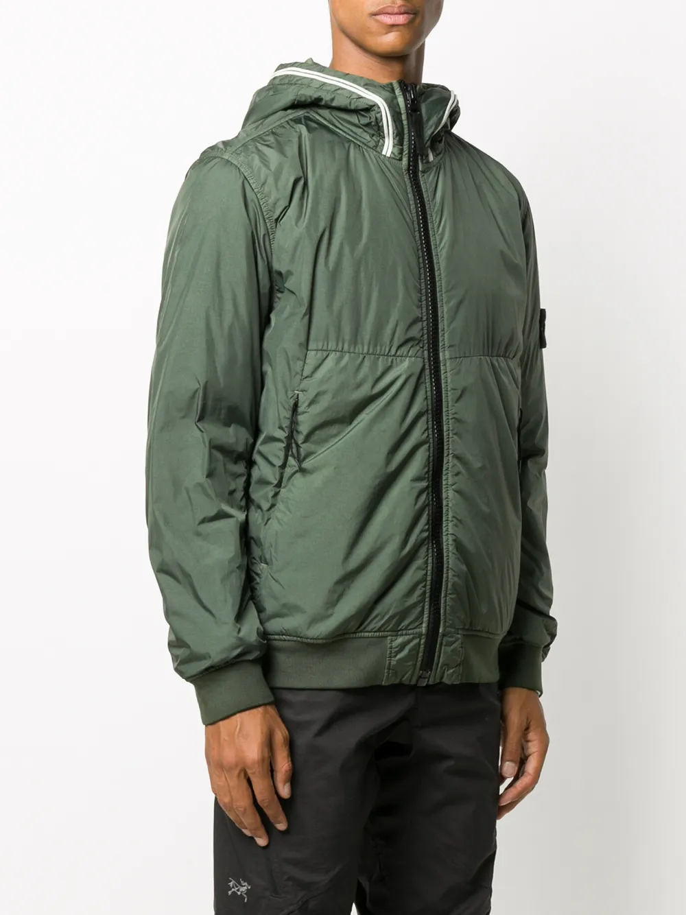 фото Stone island дутый бомбер