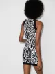 Balmain leopard print mini dress