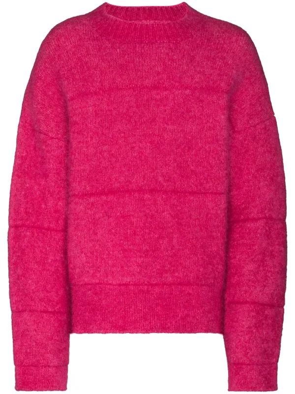 pink wool jumper