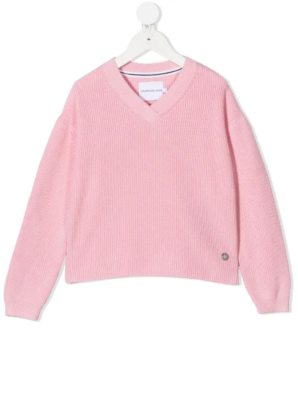 calvin klein v neck jumper