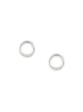 WERKSTATT:MÜNCHEN hoop studded earrings - Silver