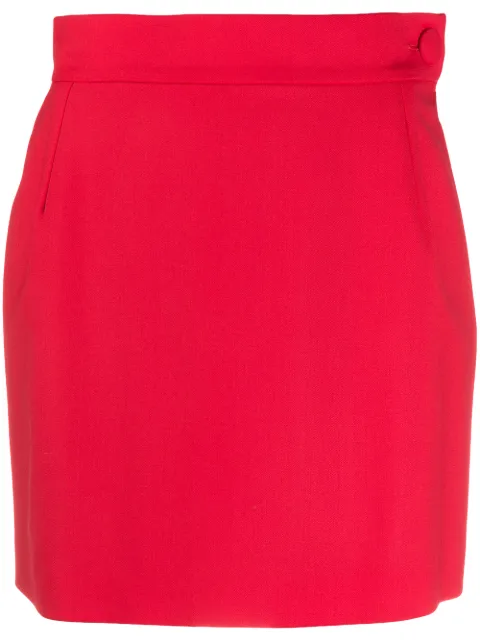 The Attico high-waisted mini skirt