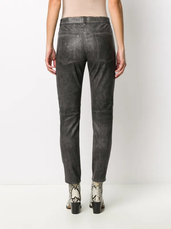 Coated mid-rise Skinny Jeans - Farfetch