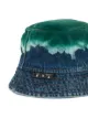 Off-White denim acid dip bucket hat
