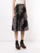 Erdem floral-print pleated skirt