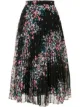 Image 1 of Erdem floral-print pleated skirt