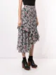 Erdem floral asymmetric skirt