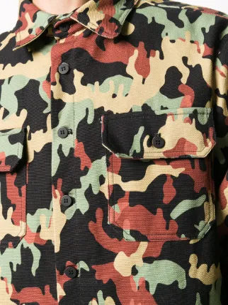 camouflage print shirt展示图