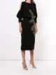 Saiid Kobeisy open-shoulder embroidered dress