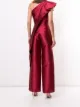 Saiid Kobeisy ruffled one-shoulder jumpsuit