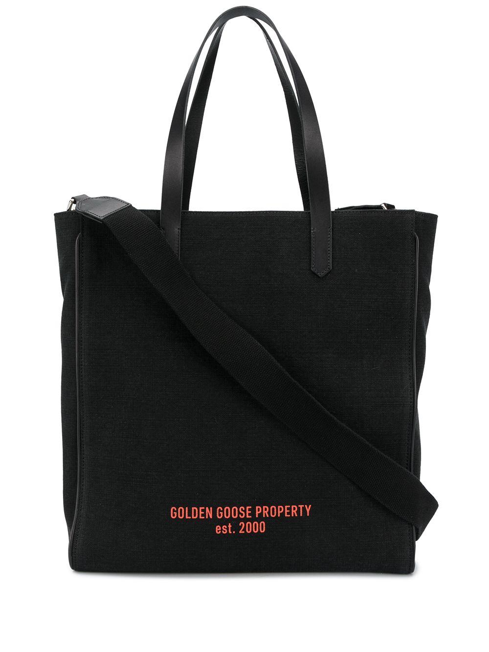 

Golden Goose tote Goldon Property North-South California - Negro