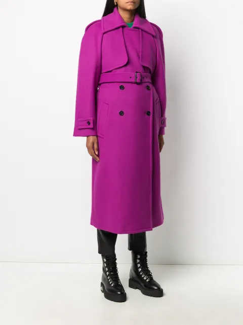 msgm double breasted coat