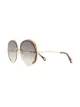 الصورة 2 من Chloé Eyewear نظارة شمسية بإطار مستدير كبير