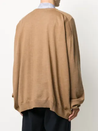 oversized long-sleeve jumper展示图