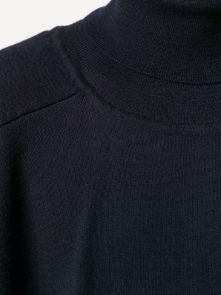 oversized roll-neck jumper展示图