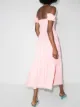 STAUD Elio tiered midi dress
