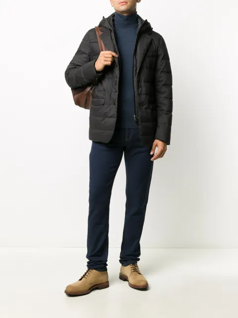 Herno Padded Hooded Jacket - Farfetch