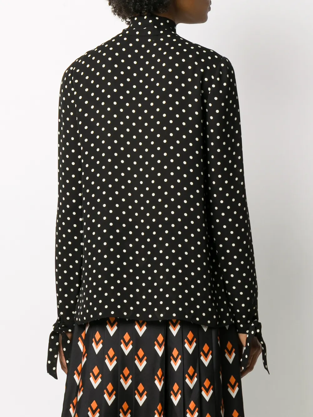 Valentino Garavani Blouse met stippen Zwart