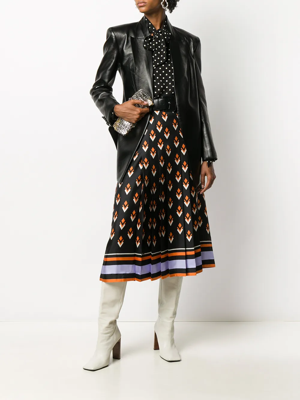Valentino Garavani Blouse met stippen - Zwart
