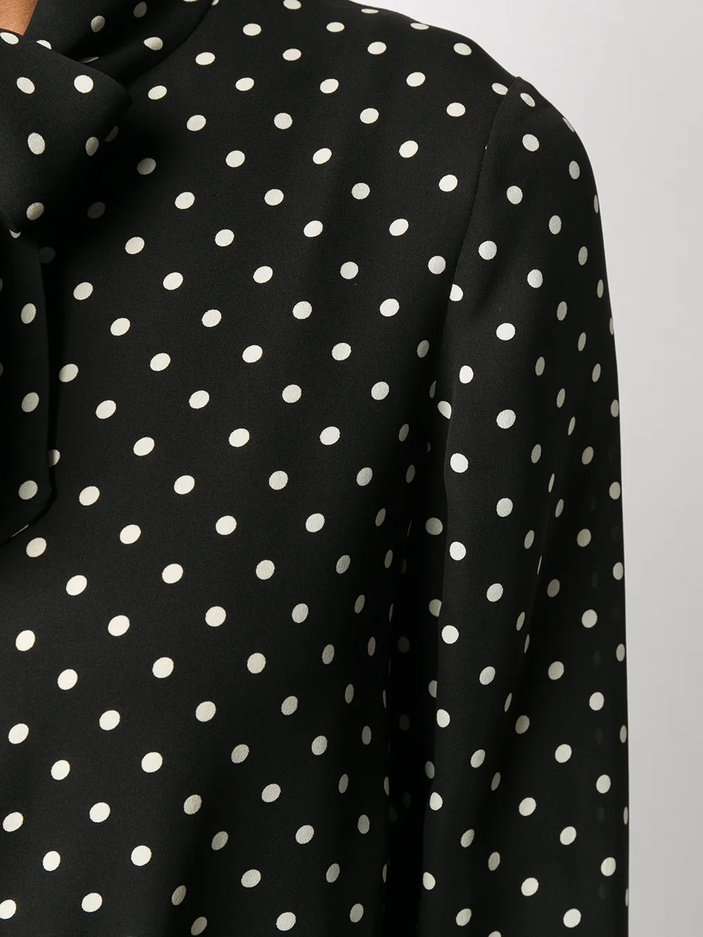 Valentino Garavani Blouse met stippen Zwart