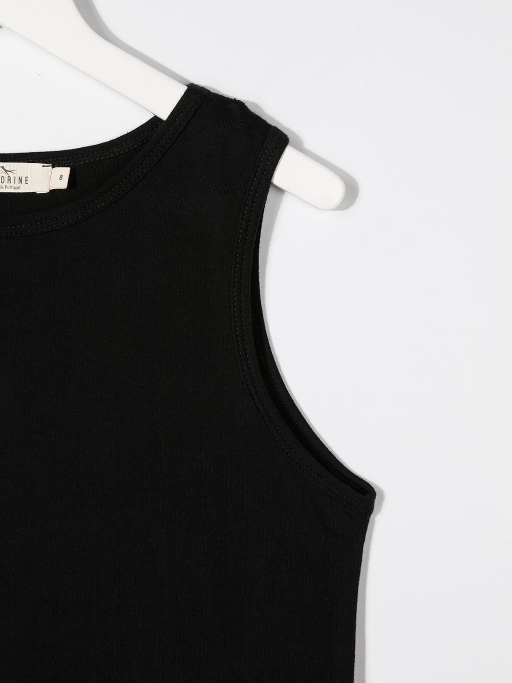 Shop Andorine Dot-print Contrast Dress In Black