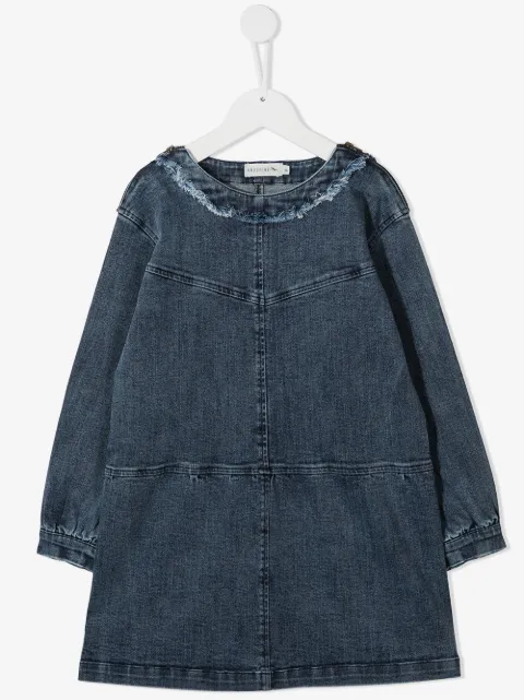 Andorine frayed edge dress