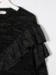 Andorine ruffle detail dress