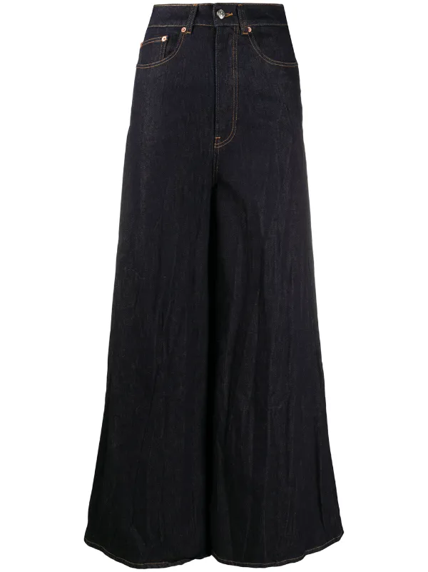 maison margiela wide leg jeans