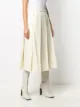 Jil Sander تنورة بكسرات وتصميم A