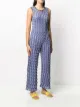 M Missoni wave-print knitted jumpsuit