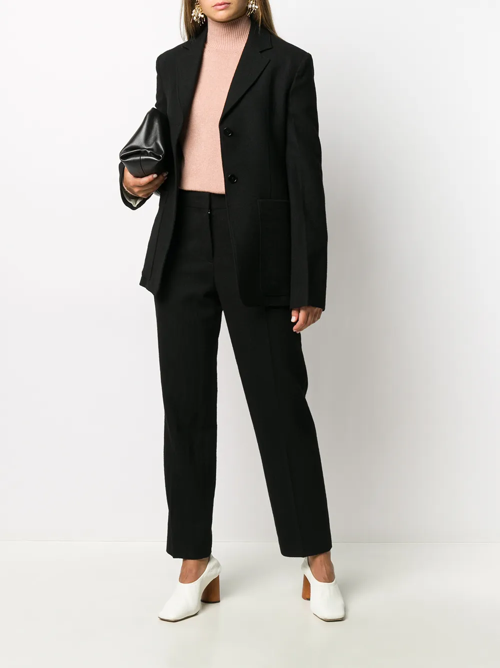 Jil Sander Klassieke pantalon - Zwart