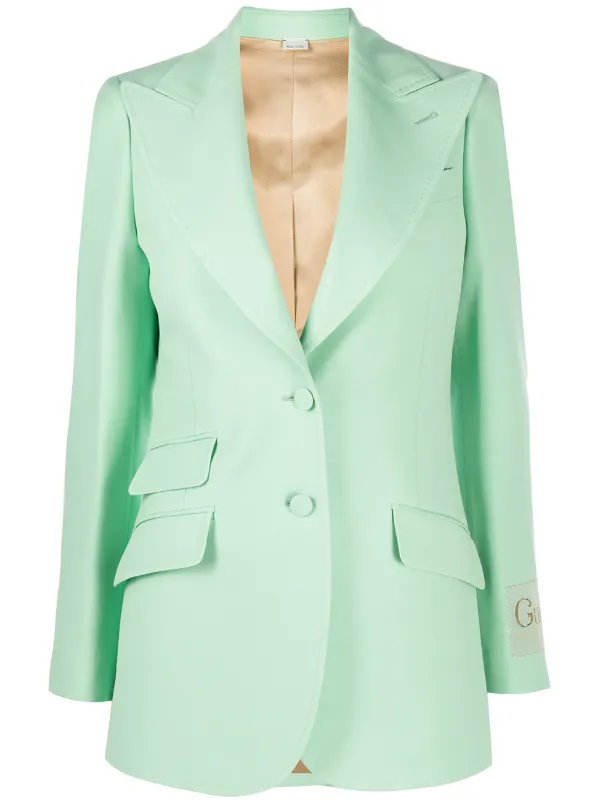 gucci green blazer