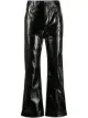 Image 1 of Philosophy Di Lorenzo Serafini polished-effect cropped trousers