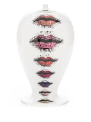 Fornasetti リップ フラワーベース 花瓶 Pipe S D6×H18.5 フラワーベース（リップスティック） ｜Henry Dean