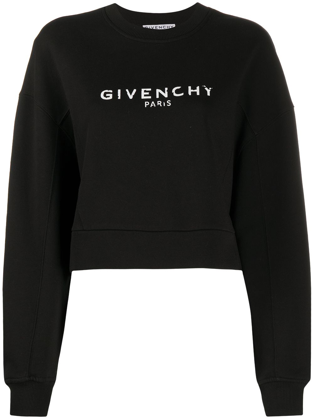 фото Givenchy укороченная толстовка с логотипом