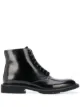Image 1 of Saint Laurent lace-up polished ankle boots