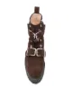 Alexa Chung buckle-embellished ankle boots