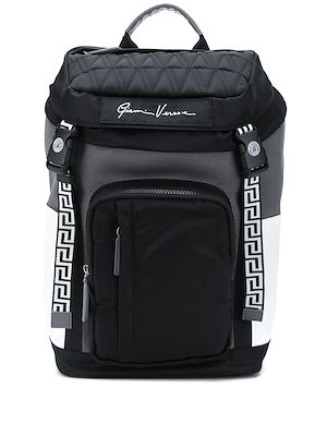 versace men's backpack